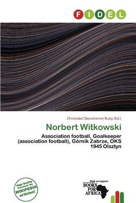 Book cover for Norbert Witkowski