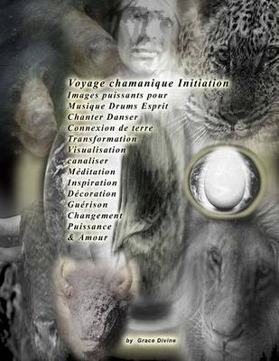 Book cover for Voyage chamanique Initiation Images puissants pour Musique Drums Esprit Chanter Danser Connexion de terre Transformation Visualisation canaliser Meditation Inspiration Decoration Guerison Changement Puissance & Amour