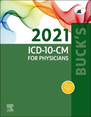 Book cover for Buck's 2021 ICD-10-CM for Physicians