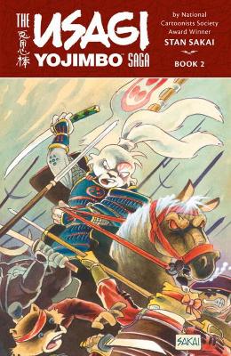 Book cover for Usagi Yojimbo Saga Volume 2