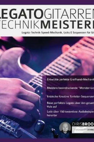Cover of Legato-Gitarrentechnik Meistern