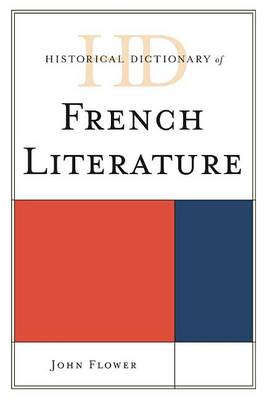 Cover of Historical Dictionary of French Literature