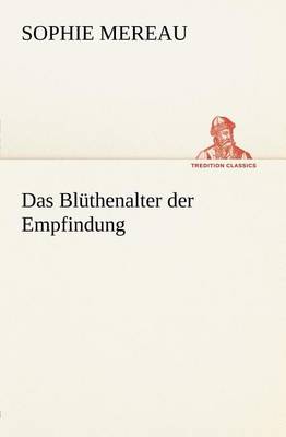 Book cover for Das Bluthenalter Der Empfindung