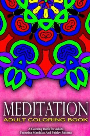 Cover of MEDITATION ADULT COLORING BOOKS - Vol.18