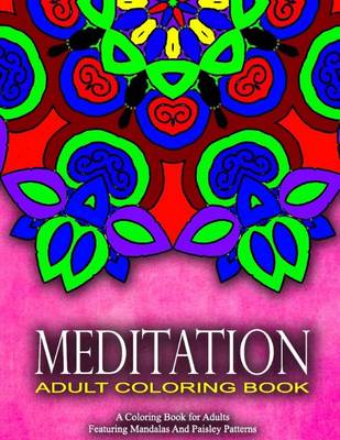 Book cover for MEDITATION ADULT COLORING BOOKS - Vol.18