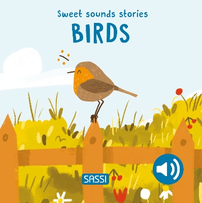 Book cover for Sweet Sounds Stories. Birds