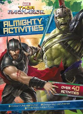 Book cover for Marvel Thor Ragnarok Almighty Activities