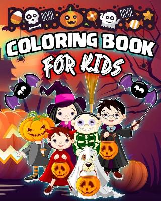 Book cover for Coloring book for kids