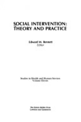 Cover of Social Intervention