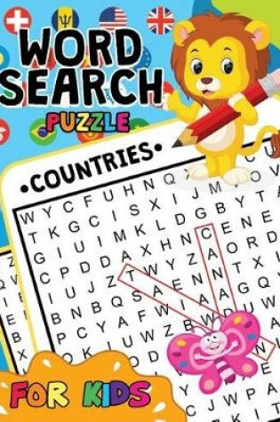 Cover of Countries Word Search Puzzle for Kids