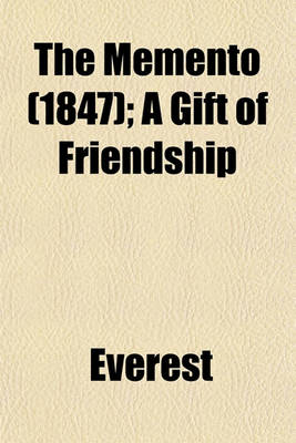 Book cover for The Memento (1847); A Gift of Friendship