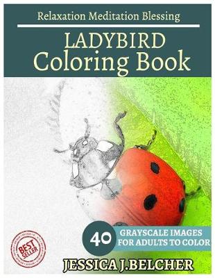 Book cover for Ladybird Coloring Book for Adults Relaxation Meditation Blessing