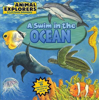 Book cover for Animal Explorers: A Swim in the Ocean