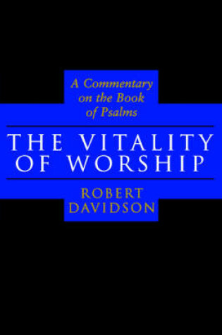 Cover of The Vitality of Worship