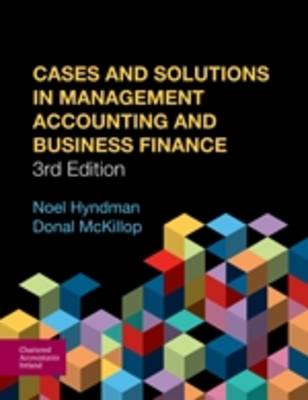 Book cover for Cases and Solutions in Management Accounting and Business Finance