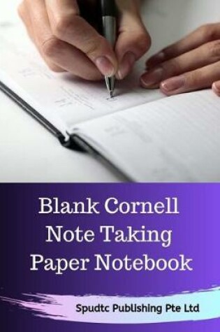 Cover of Blank Cornell Note Taking Paper Notebook