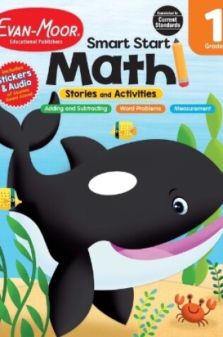 Cover of Smart Start: Math Stories and Activities, Grade 1 Workbook