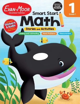 Book cover for Smart Start: Math Stories and Activities, Grade 1 Workbook