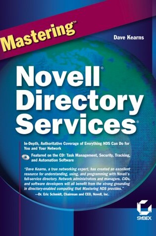 Cover of Mastering Novell Directory Services