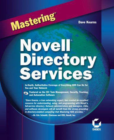 Book cover for Mastering Novell Directory Services