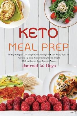 Book cover for Keto Meal Prep Journal 30 Days