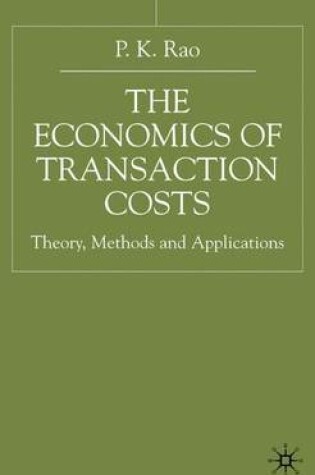 Cover of E.Book;Economics Transaction Costs