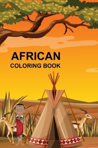 Cover of African coloring book