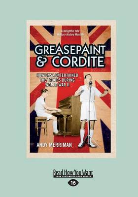 Book cover for Grease Paint and Cordite