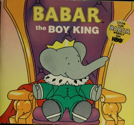 Book cover for Babar the Boy King