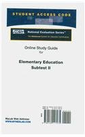 Book cover for Access Code Card for the Online Tutorial for the National Evaluation Series Elementary Education Subtest II