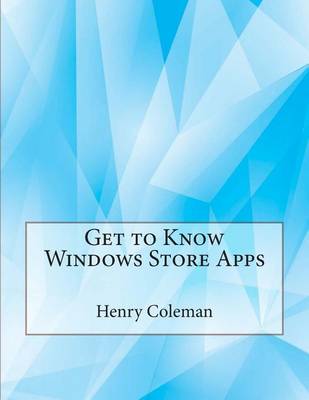 Book cover for Get to Know Windows Store Apps