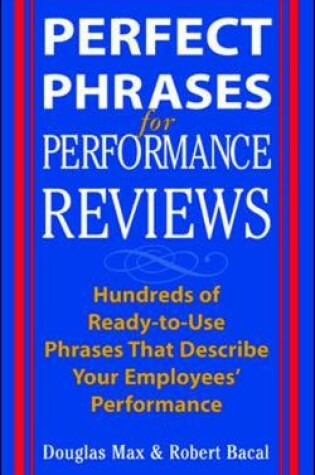 Cover of Perfect Phrases for Performance Reviews