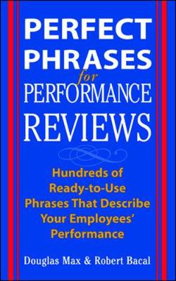 Book cover for Perfect Phrases for Performance Reviews