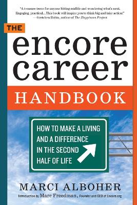 Book cover for The Encore Career Handbook