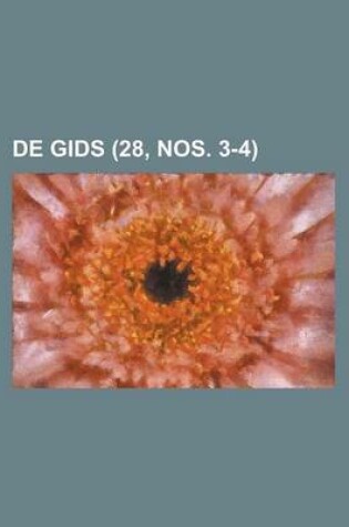 Cover of de Gids (28, Nos. 3-4 )