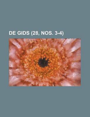 Book cover for de Gids (28, Nos. 3-4 )