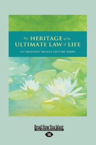 Cover of The Heritage of Ultimate Law of Life