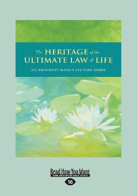 Book cover for The Heritage of Ultimate Law of Life