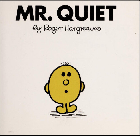 Book cover for MR Men Quiet