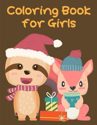 Book cover for Coloring Book For Girls