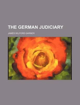 Book cover for The German Judiciary