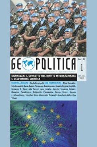 Cover of Geopolitica - Sicurezza: Il Concetto nel Diritto Internazionale e dell'Unione Europea