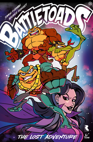 Book cover for Battletoads - The Lost Adventure