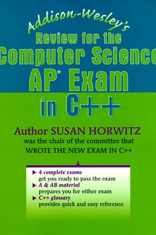 Cover of Advanced Placement Computer Science Review Book