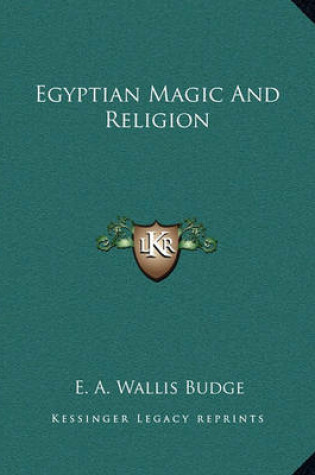 Cover of Egyptian Magic and Religion