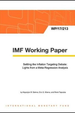 Cover of Settling the Inflation Targeting Debate