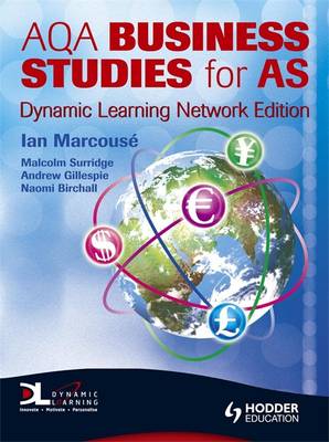 Book cover for AQA Business Studies for AS Dynamic Learning