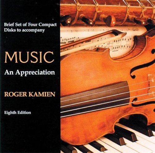 Book cover for Cds (4) Brief Set Music:an Appreciation