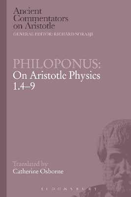 Book cover for Philoponus: On Aristotle Physics 1.4-9