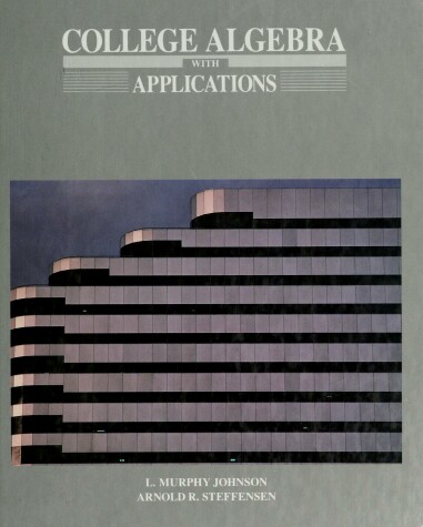 Book cover for College Algebra with Applications